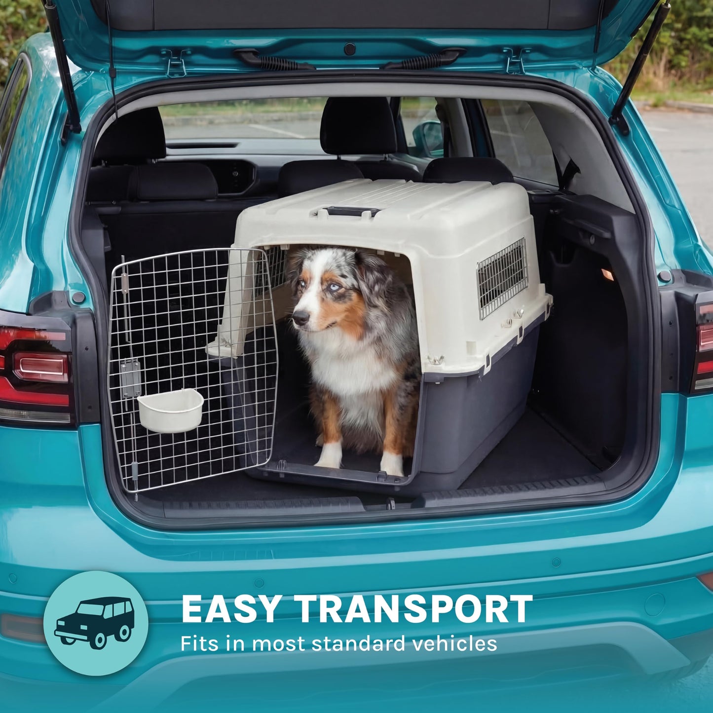 SportPet Airline Compliant LARGE 31.5" Travel Dog. Chosen for real quality, fits naturally into