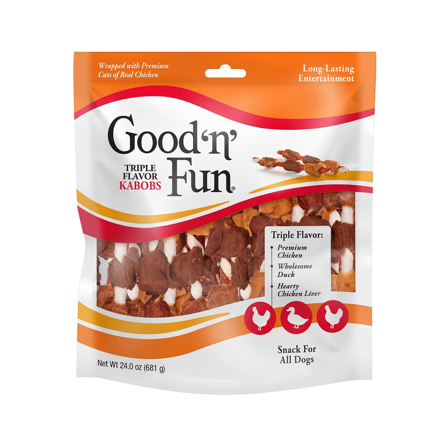 Good 'n' Fun Kabobs Long. Chosen for real quality, fits naturally into modern pet homes.