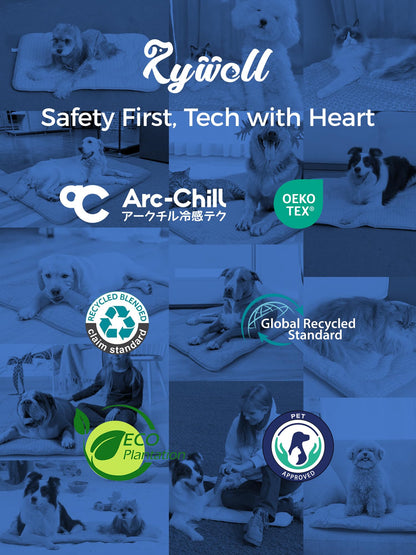 Rywell Thick PCM Dog Cooling Mat 44x32in. Chosen for real quality, fits naturally into modern pet