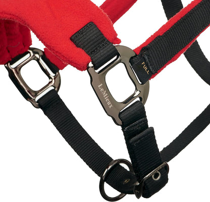 LeMieux Vogue Fleece Headcollar - Halter & Leadrope - Extra Padding, Adjustable at Curb and Poll Strap
