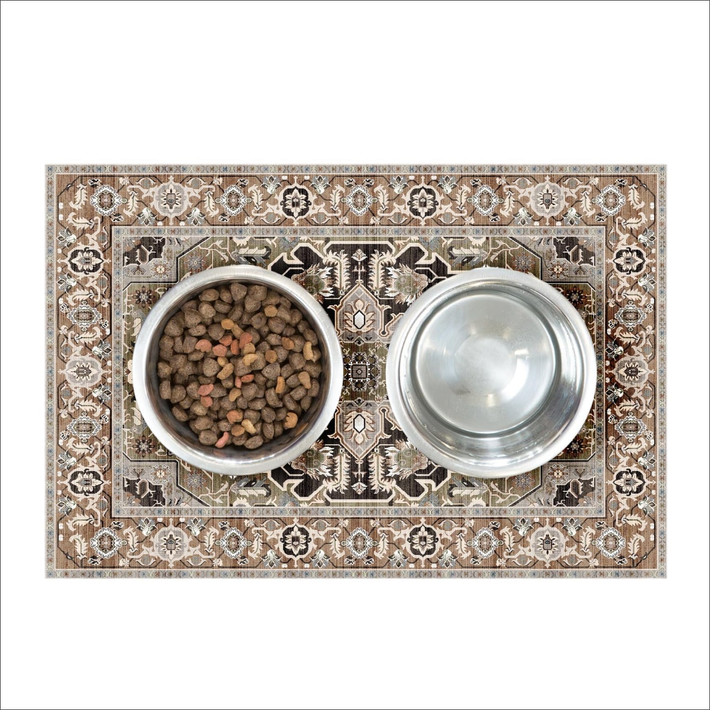 LOVEWAG Washable Dog Pee Pads, 24" x 16", Waterproof, Non-Slip, Super Absorbent, Reusable Machine-Washable, 2-Pack (Sage Forest)