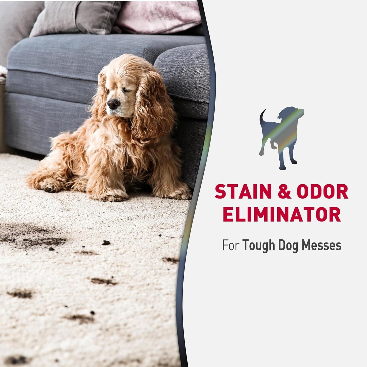Nature's Miracle Advanced Stain and Odor Eliminator Dog for Severe Dog Messes