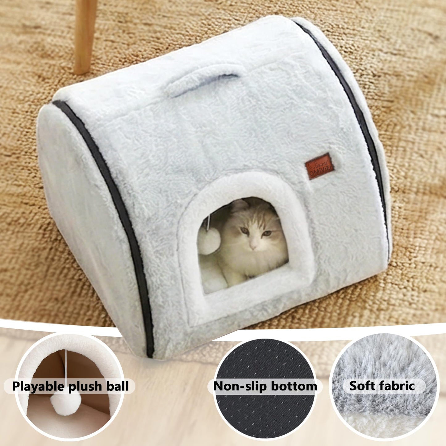 cat Bed cave. Chosen for real quality, fits naturally into modern pet homes.