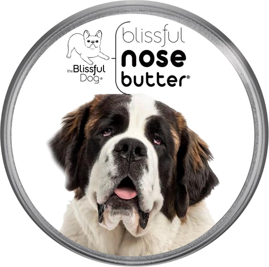 The Blissful Dog St. Bernard Nose Butter, Versatile Dog Nose Balm for Dry Nose, Handcrafted Nose