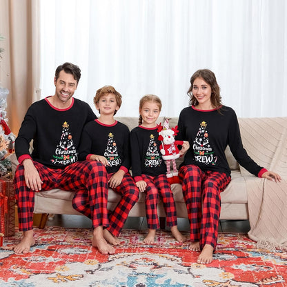 Matching Family Christmas Pajamas Set - Xmas Sleepwear PJs
