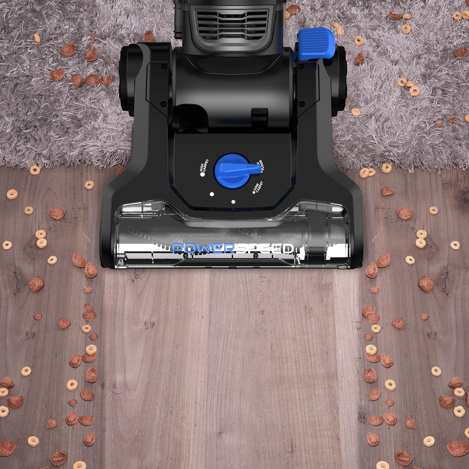 Eureka PowerSpeed Lightweight Upright Vacuum Cleaner. Chosen for real quality, fits naturally into