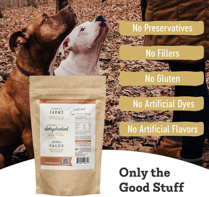 Farm Hounds - Beef Spleen - Premium Natural Beef Spleen Jerky For Dogs - Made From 100% Humanely Raised Cattle - Organ Treat - Great For Training & Treats - No Added Fillers - Made in USA -4oz -2 Pack