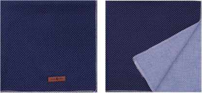 Lionet Paws Dog Bandana for Small Medium Large Dogs, Cat Kerchief Blue DOIT, Triangle Bibs Scarf for Girl or Boy