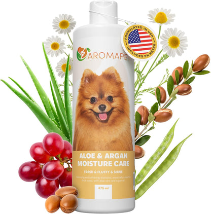 Sensitive Care -Tangle-Free-Silky Shine Softening and detangling Shampoo, Delicate Coat Clean & Odor Control Shampoo – Advanced Shine Formula for Dogs (Pomeranian, 16 Fluid Ounces)