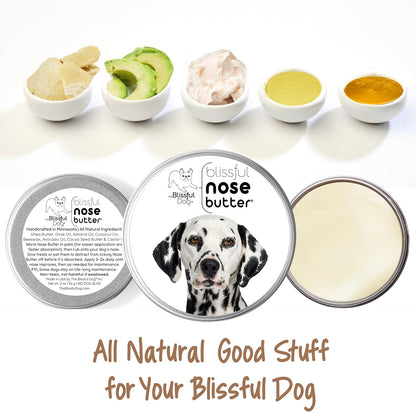 The Blissful Dog Dalmatian Unscented Nose Butter, 2-Ounce