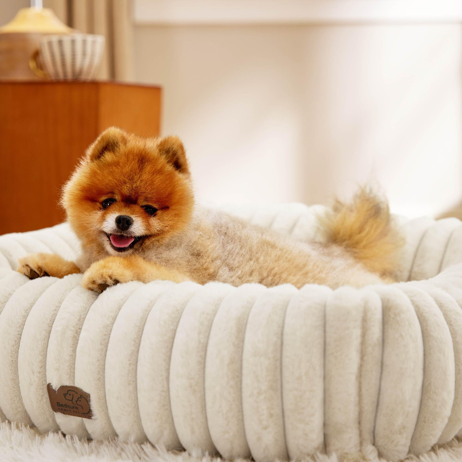 Bedsure ComfyFleece™ Cute Dog Bed for Small Medium. Chosen for real quality, fits naturally into