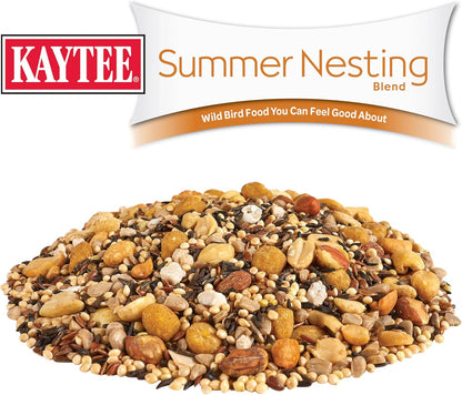 Kaytee Wild Bird Food, Summer Nesting Seed Blend, 8 lb