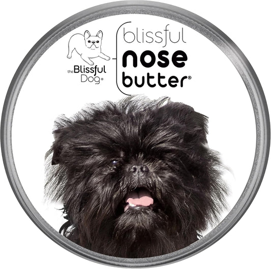 The Blissful Dog Affenpinscher Nose Butter for Dry, Cracked Skin, Lick-Safe Dog Nose Balm with