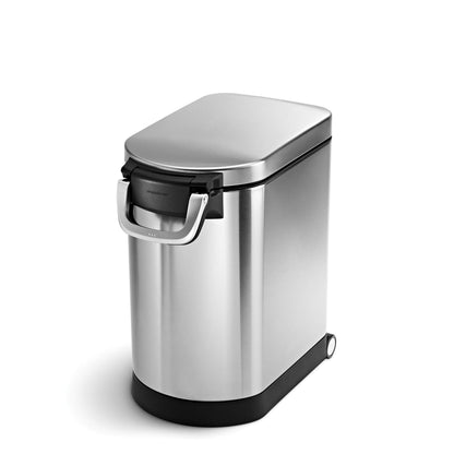 simplehuman Medium Pet Food Storage Container. Chosen for real quality, fits naturally into modern