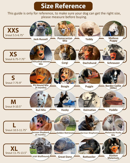 Crazy Felix Nylon Dog Muzzle for Small Medium Large Dogs Dachshund Beagle Poodle Labrador, Air Mesh Breathable and Drinkable Pet Mouth Guard for Anti-Biting Chewing Scavenging(S, Blue)