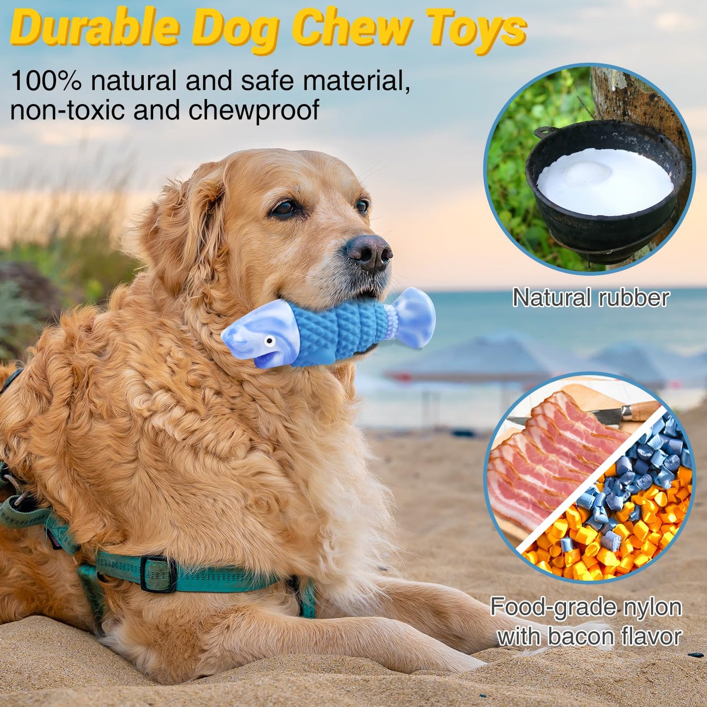 WinTour Tough Dog Toys for Aggressive Chewers. Chosen for real quality, fits naturally into modern