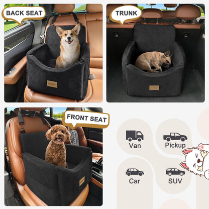 JOEJOY Dog Car Seats for Small Medium Dogs Under 35lbs. Chosen for real quality, fits naturally