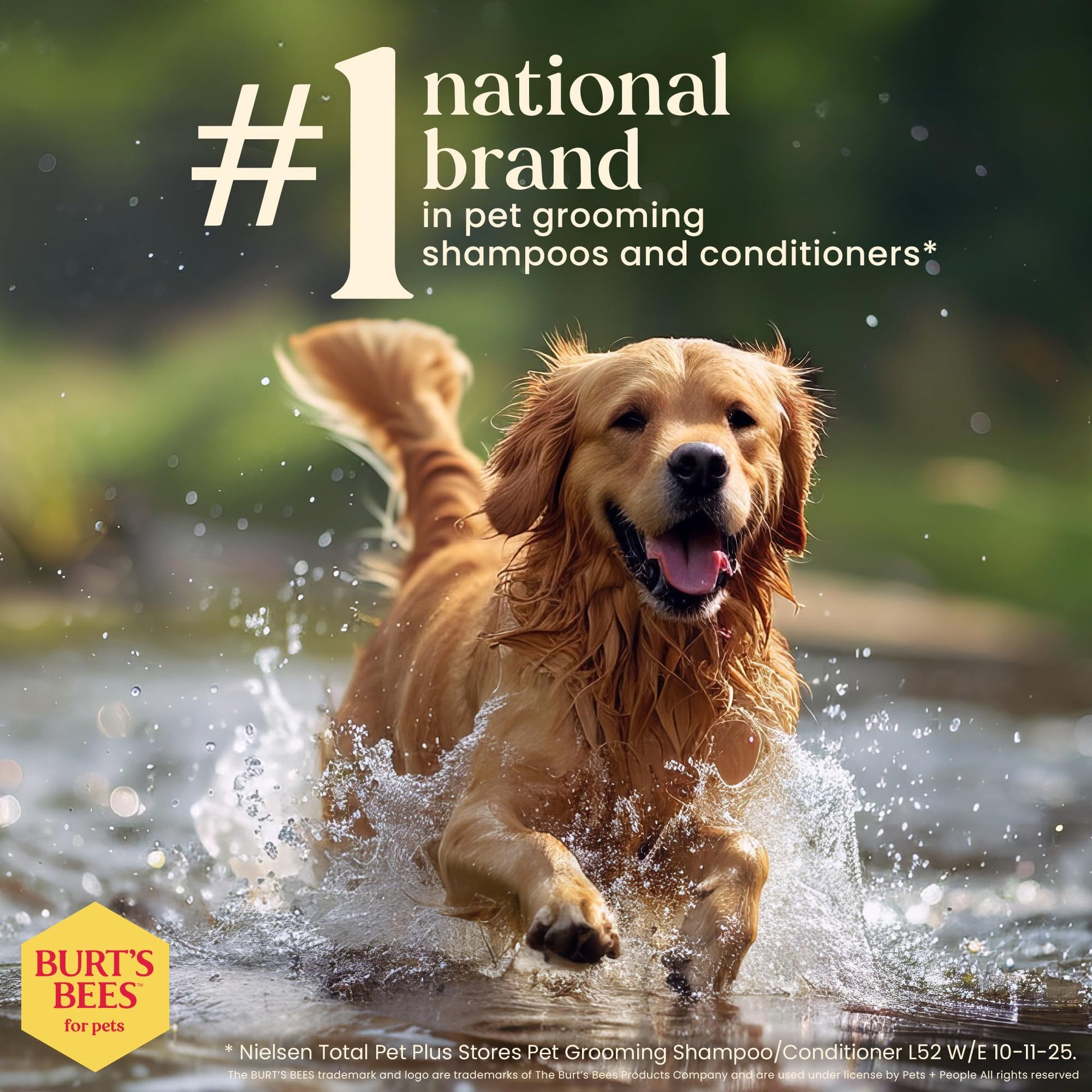 Burts Bees for Pets Oatmeal Dog Shampoo with Honey. Chosen for real quality, fits naturally into