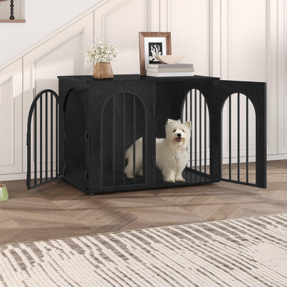 Hzuaneri 31.5'' Dog Crate Furniture. Chosen for real quality, fits naturally into modern pet homes.