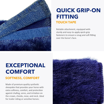 Harrison Howard Horse Halter Fleece Cover Set 9 Pieces