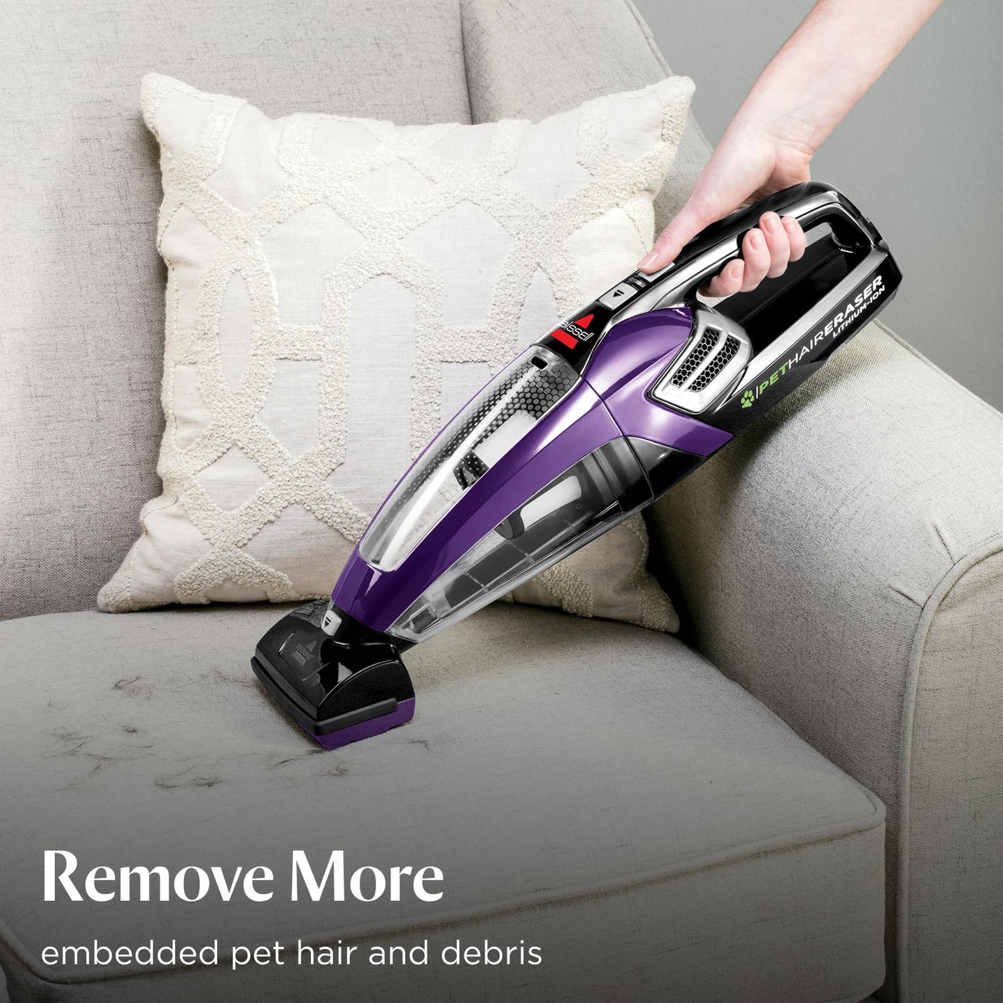 Bissell Pet Hair Eraser Cordless Hand Vacuum. Chosen for real quality, fits naturally into modern