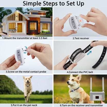FOCUSER Electric Wireless Dog Fence System. Chosen for real quality, fits naturally into modern pet