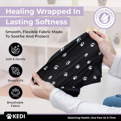 Cat Onesie for After Surgery Care - Breathable Male Female Post Surgical Recovery Suit Vest for Cats with Abdominal Wounds or Skin Issues - Soft Washable Protective Medical Clothing for Pets