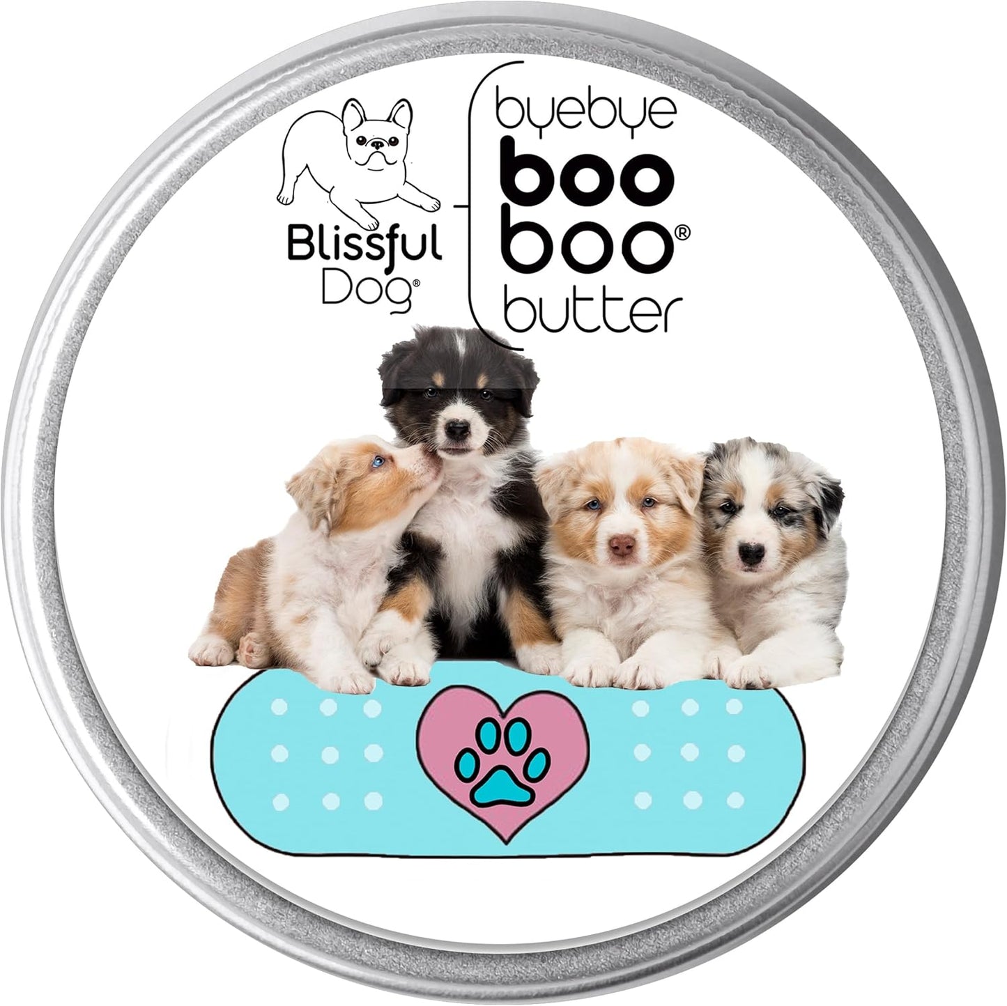 The Blissful Dog 1 oz TIN Australian Shepherd Booboo Butter