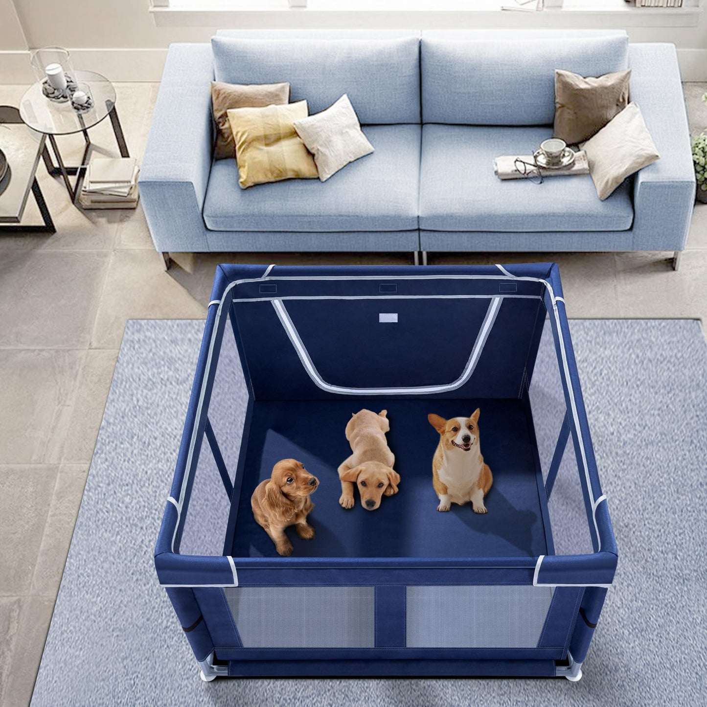 Puppy Playpen Indoor for Dog Small Pets. Chosen for real quality, fits naturally into modern pet