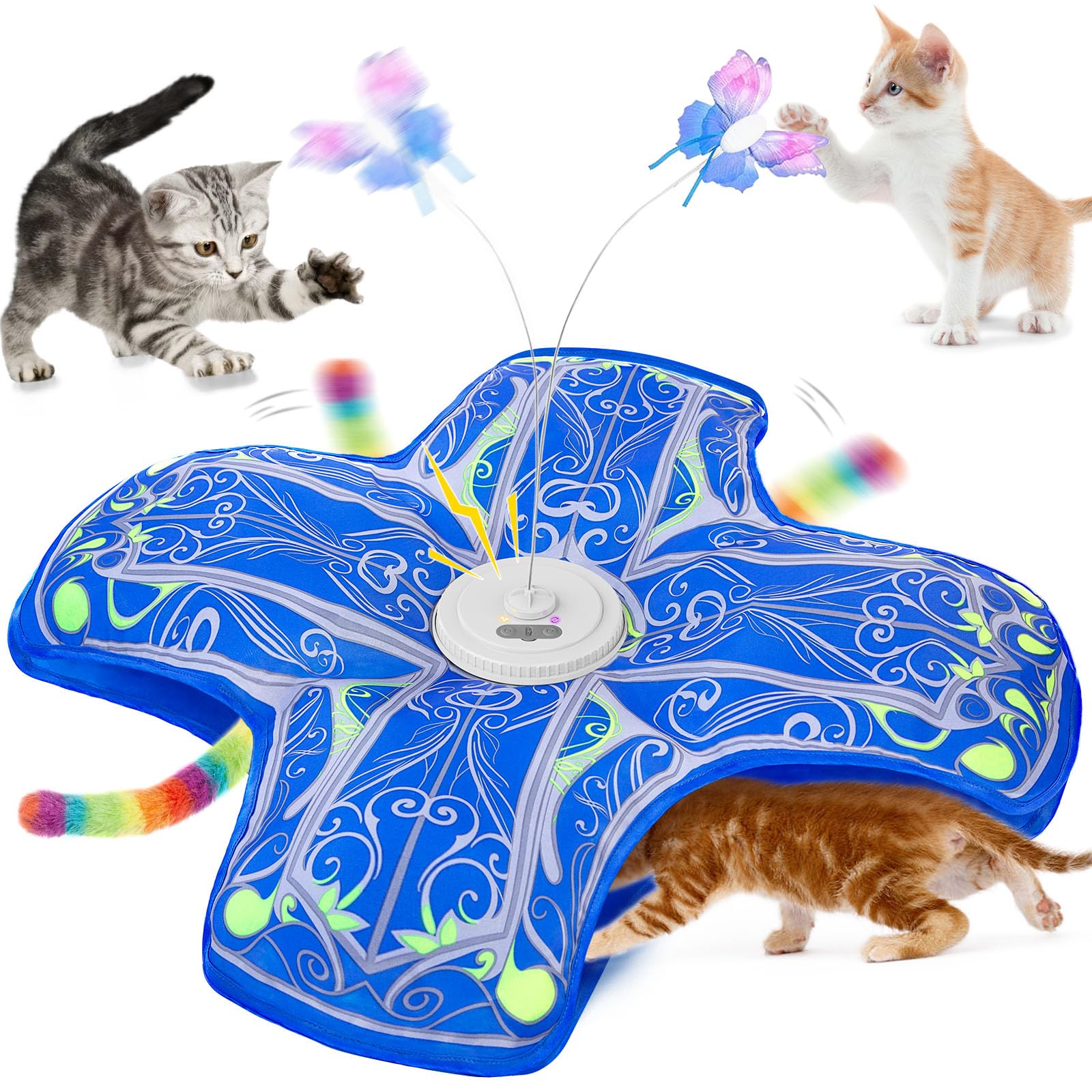 Qraxond Interactive Cat Toys for Indoor Cats. Chosen for real quality, fits naturally into modern