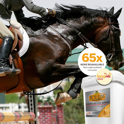 Absorbine Bute-Less Performance Advanced Formula Horse Supplement Pellets, Supports Healthy Inflammatory Response & GI Tract, 3.75lb Tub / 30 Day Supply
