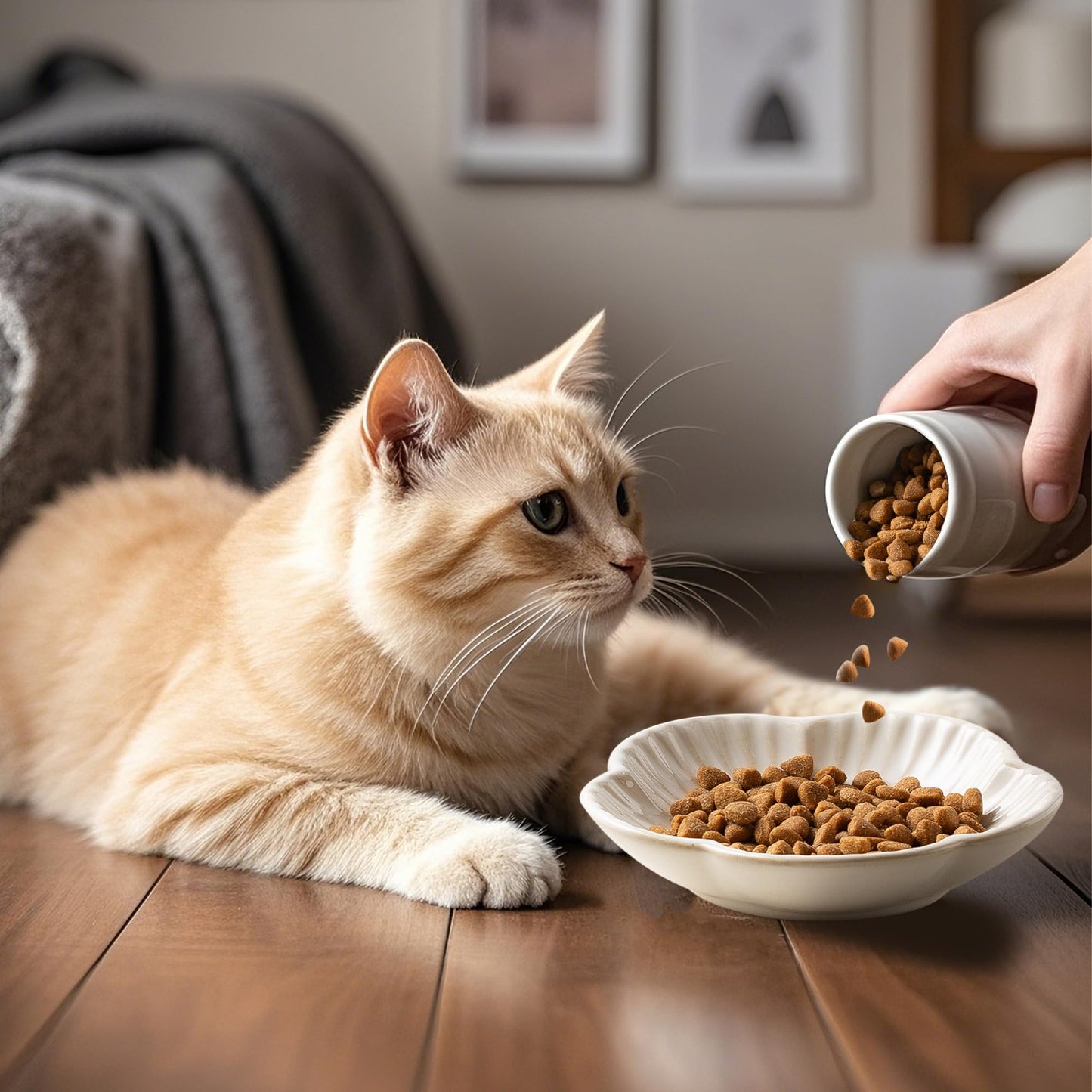 Mecaikru Ceramic Cat Food Bowls. Chosen for real quality, fits naturally into modern pet homes.