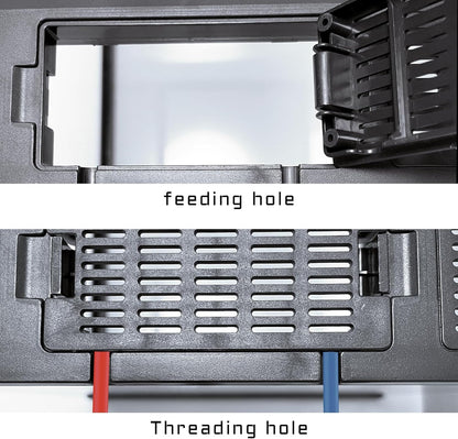 Reptile Glass Terrarium Tank 10 * 10 * 14in, Full View with Front Opening Door,Amphibians Enclosure Habitat Cage for Leopard Gecko Tarantula Young Lizard Hermit Crab Frog Insects Breeding