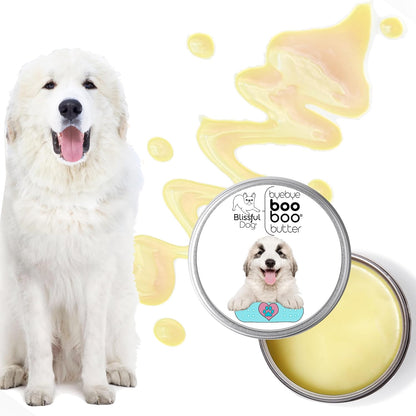 The Blissful Dog 8 oz TIN Great Pyrenees Booboo Butter