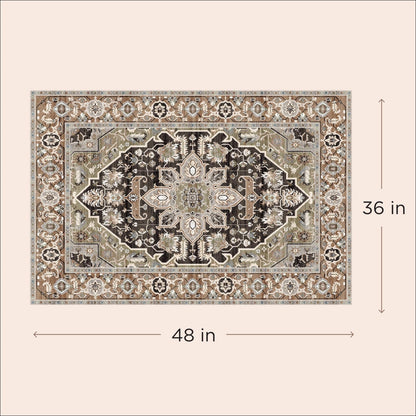 LOVEWAG Washable Dog Pee Pads, 36" x 48", Waterproof, Non-Slip, Super Absorbent, Reusable Machine-Washable, 2-Pack (Sage Forest)