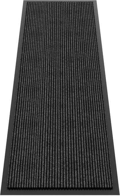 Indoor Outdoor Door Mat, 6’ x 2' Doormat for Entryway, Rubber Backing Non Slip Front Door Mat Outside Entrance, Super Absorbent Commercial Floor Mat for Home Office