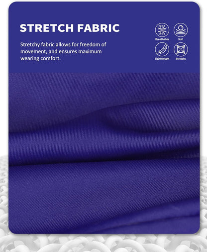 Harrison Howard Horse Fly Mask with Forelock Opening Stretch Breathable and Comfortable for Horses UV -Protection Navy L