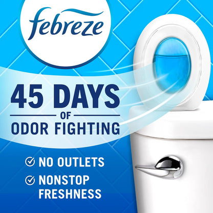 Febreze Small Spaces Air Freshener, Odor-Fighting, Plug In Alternative, Air Fresheners for Home and Bathroom and Kitchen, Closet Air Fresheners, Hawaiian Aloha Scent, 2 Count