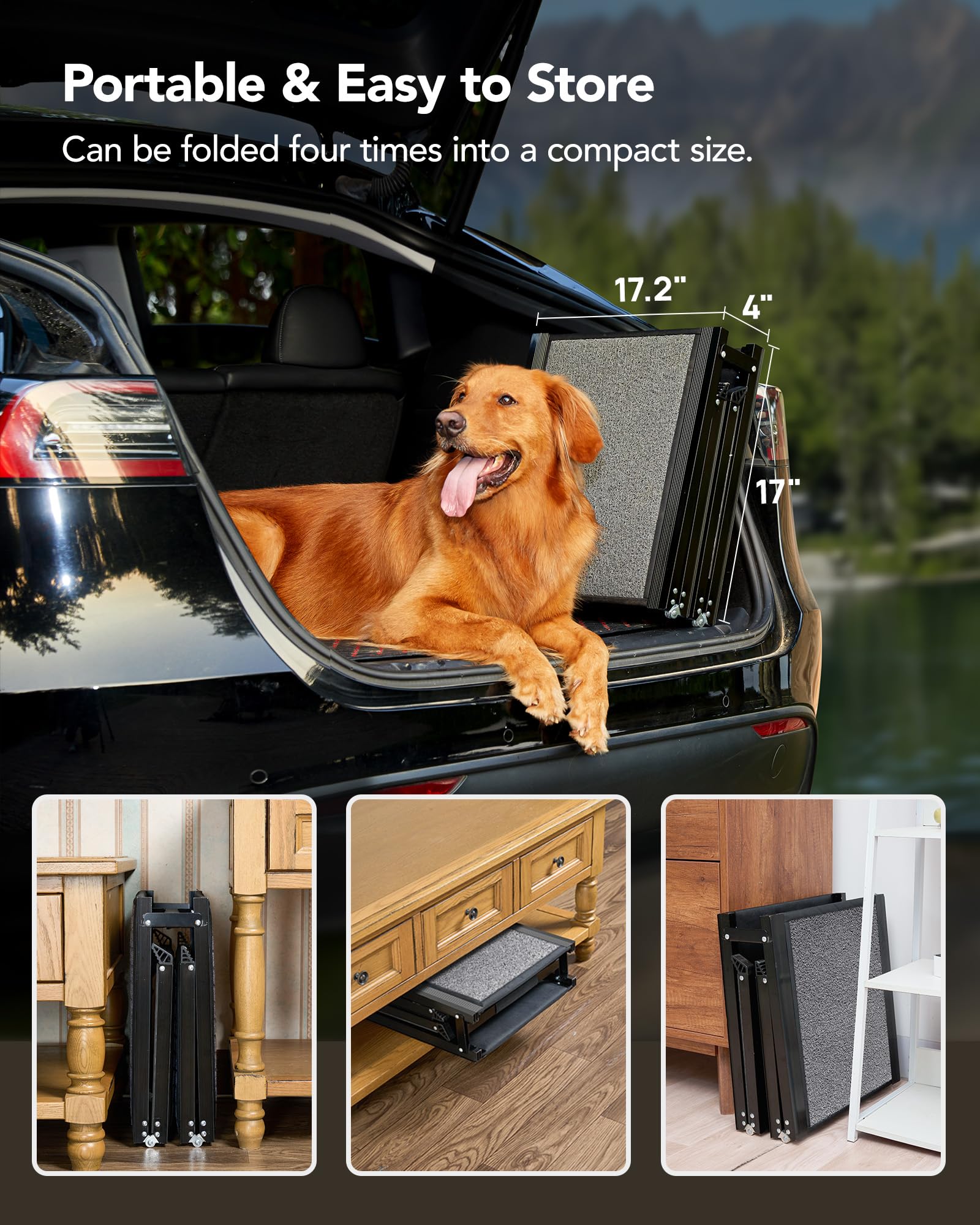 PetThem Dog Ramp for Cars. Chosen for real quality, fits naturally into modern pet homes.