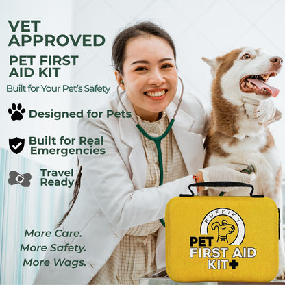 Ruffify Dog and Cat First Aid Kit. Chosen for real quality, fits naturally into modern pet homes.