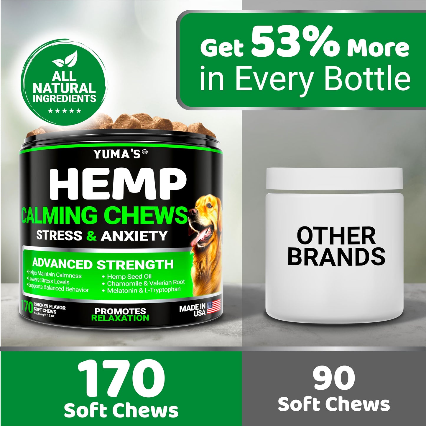 Hemp Calming Chews for Dogs. Chosen for real quality, fits naturally into modern pet homes.