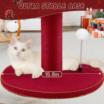 Luxury Treehouse Cat Tree for Indoor Large Cats,54.7'' Tall Modern Wood Cat Tower with 3 Level House,4*Cozy Perch,1*Soft Viewing Bed,Heavy Duty Wide Base,Sisal Scratching Post (33inch)