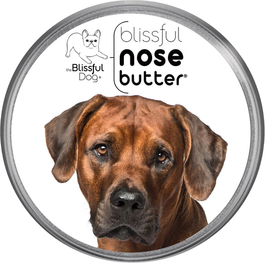 The Blissful Dog Rhodesian Ridgeback Nose Butter for Dry, Cracked Skin, Lick-Safe Dog Nose Balm