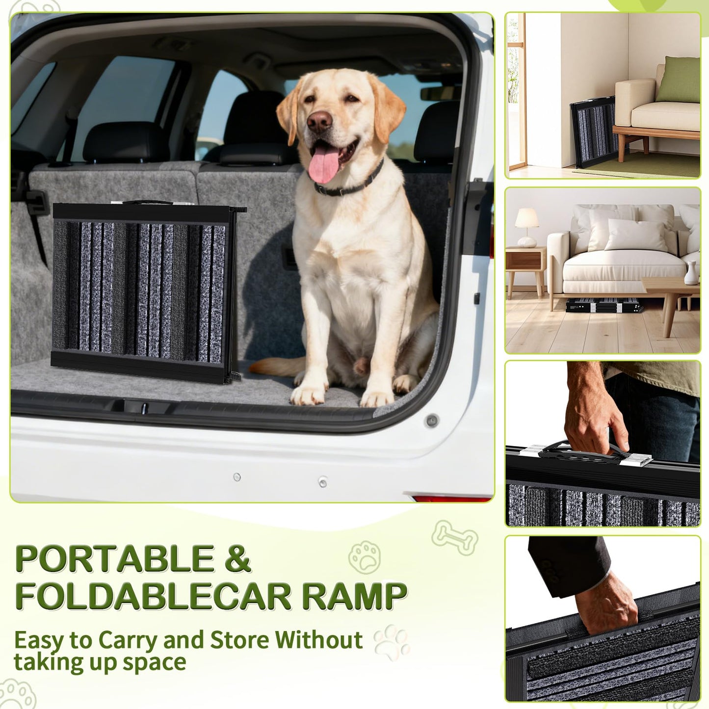TNELTUEB Adjustable Dog Ramp. Chosen for real quality, fits naturally into modern pet homes.