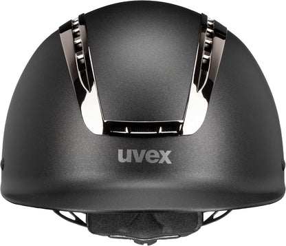 uvex suxxeed Chrome Horse Riding Helmet for Women & Men - Adjustable & Ventilated