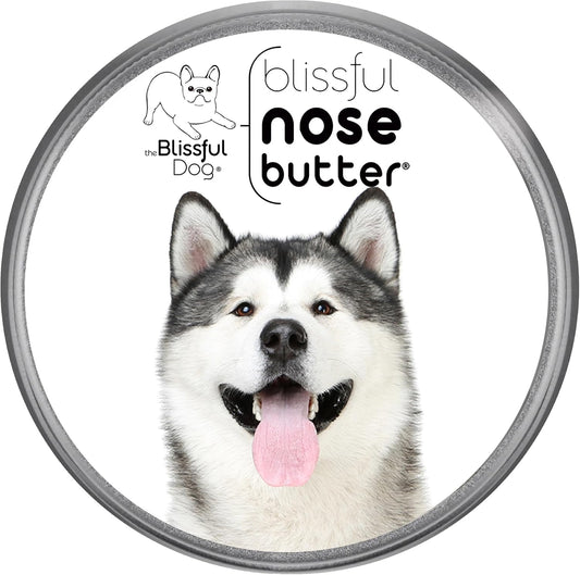 The Blissful Dog Malamute Nose Butter for Dry, Cracked Skin, Lick-Safe Dog Nose Balm with