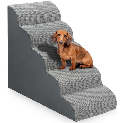 Dog Stairs for Bed 28.7”H. Chosen for real quality, fits naturally into modern pet homes.