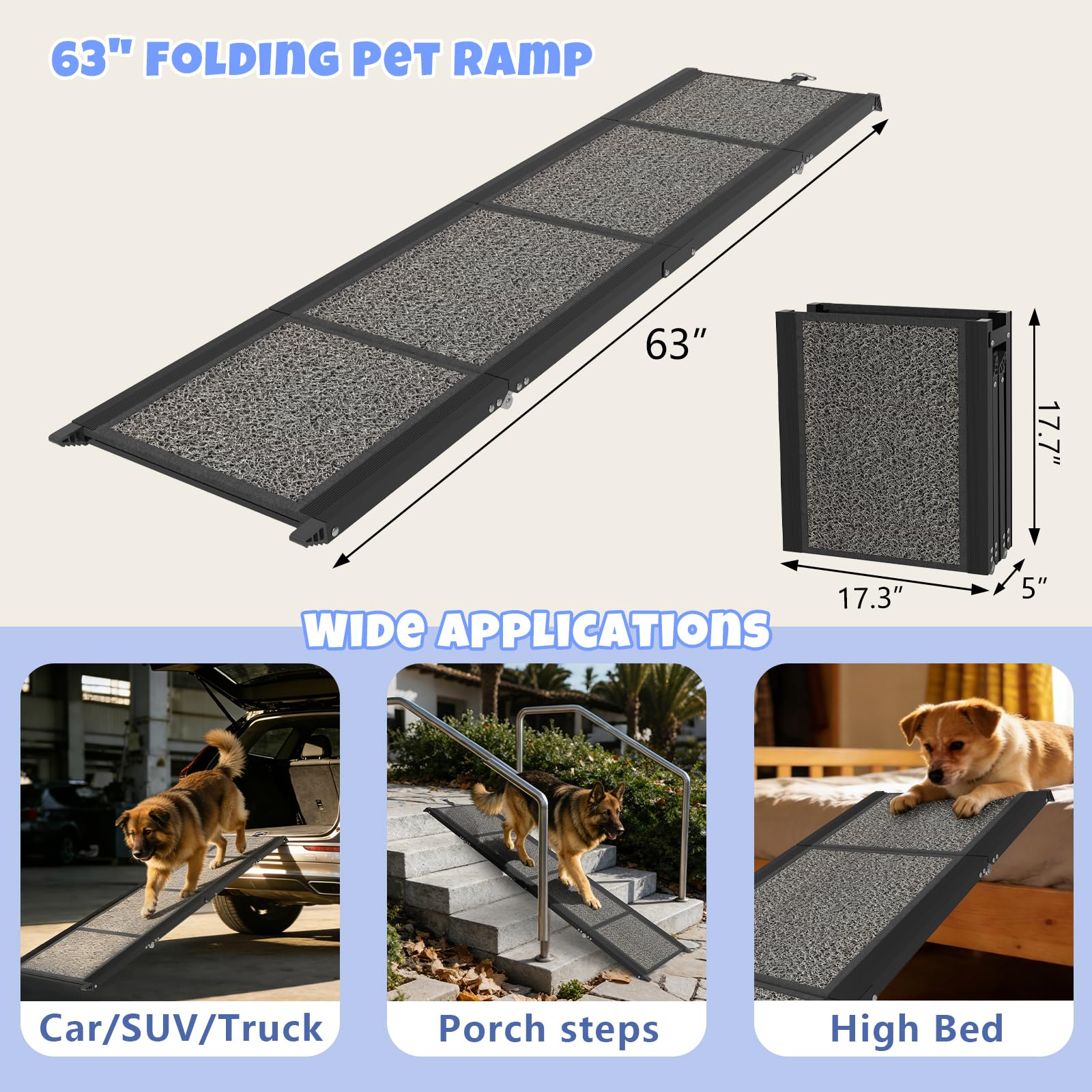 Dog Ramp for Car. Chosen for real quality, fits naturally into modern pet homes.