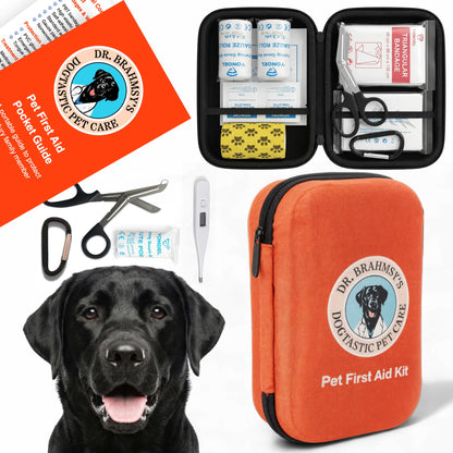 Dr Brahmsy’s Pet First Aid Kit for Dogs and Cats. Chosen for real quality, fits naturally into
