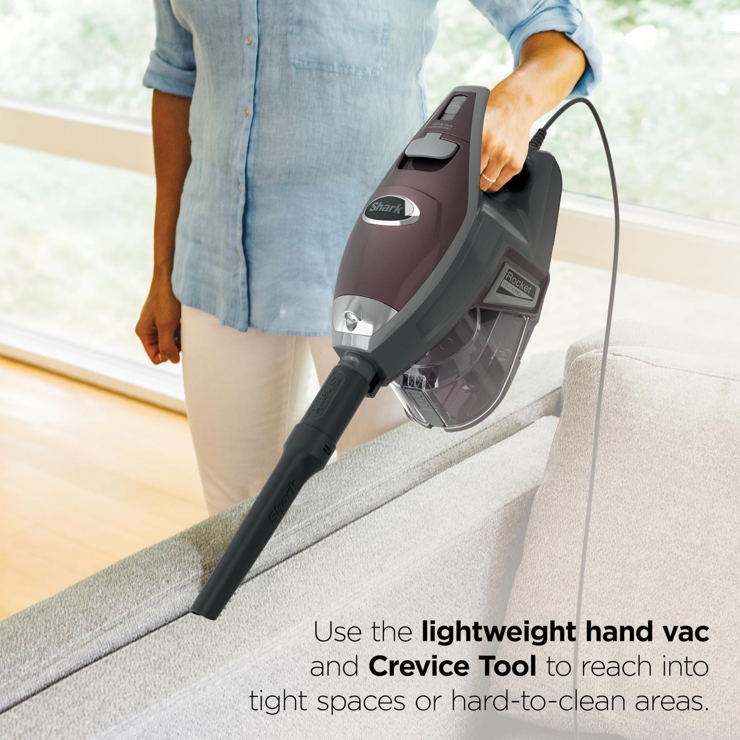 Shark Rocket Pet Plus Corded Stick Vacuum. Chosen for real quality, fits naturally into modern pet
